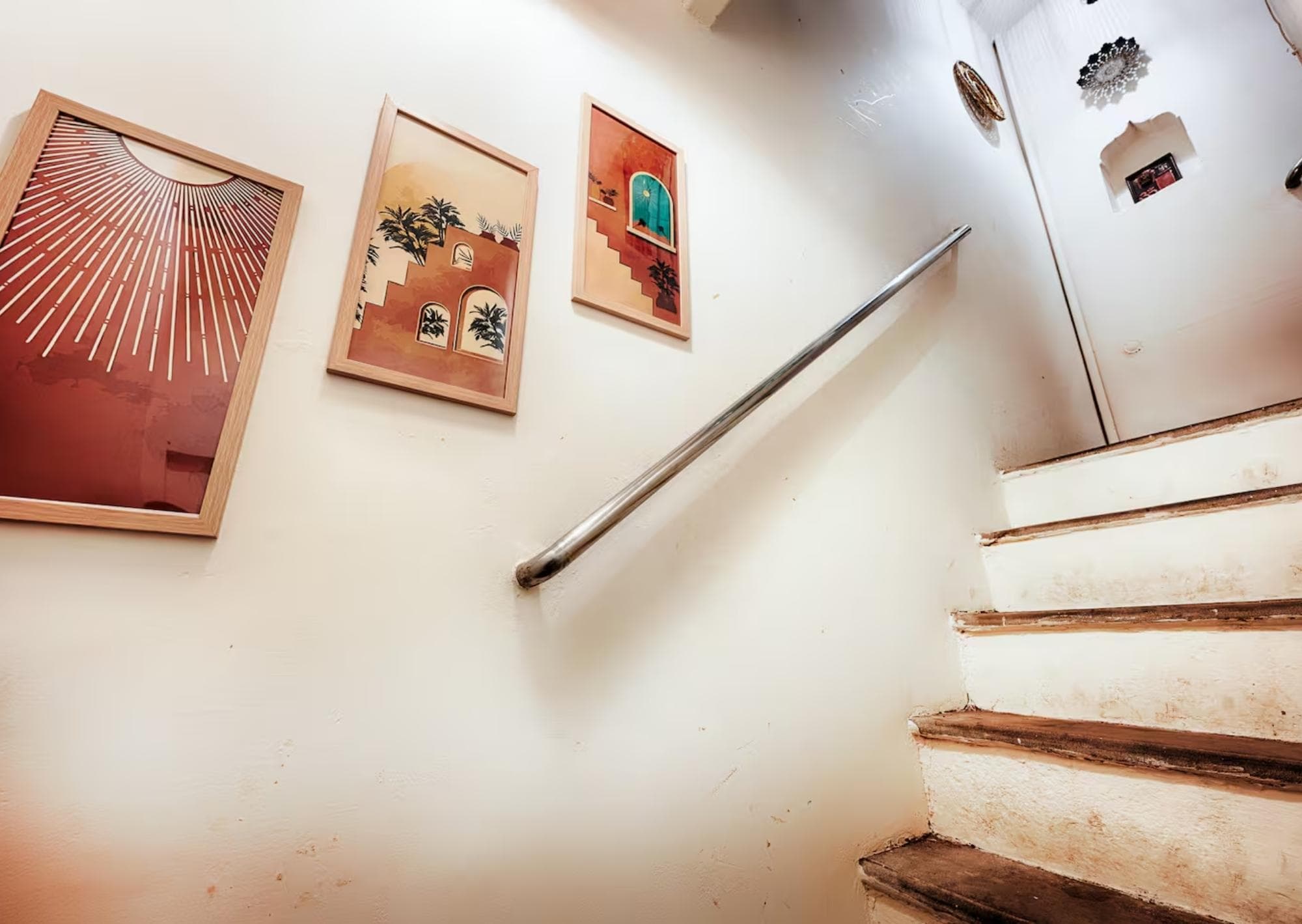 Cosy Boho Room Outside StairCase