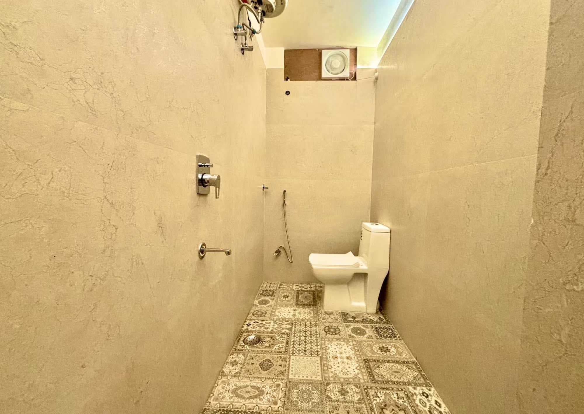 Cosy Boho Room Bathroom