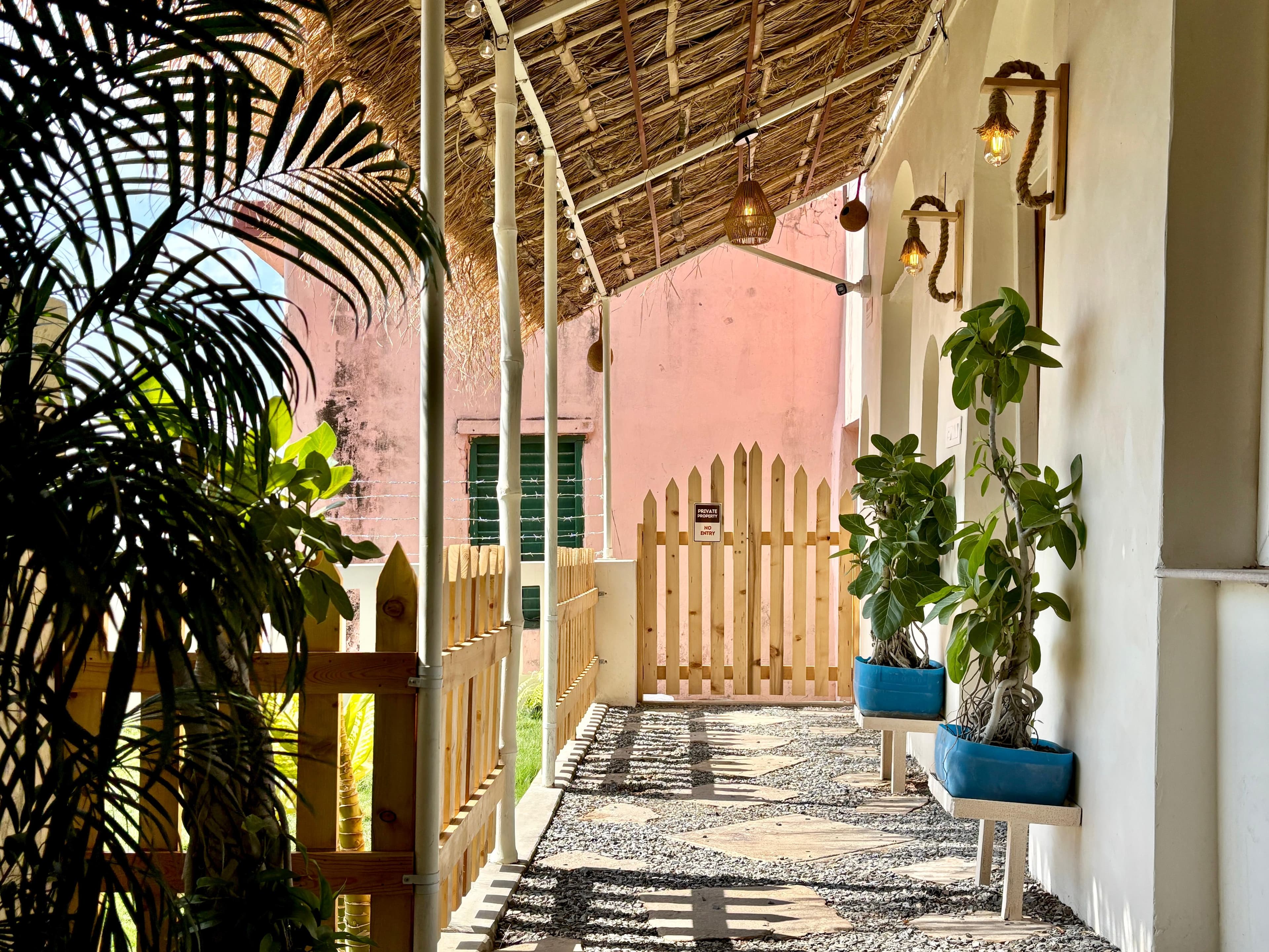 Riverfront Cottage Garden Area